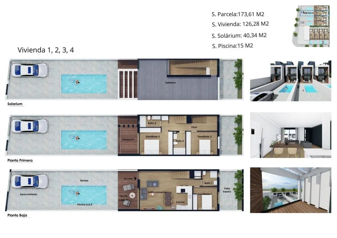 Villa Of 121 M² With Sea Views In Pilar De La Horadada
