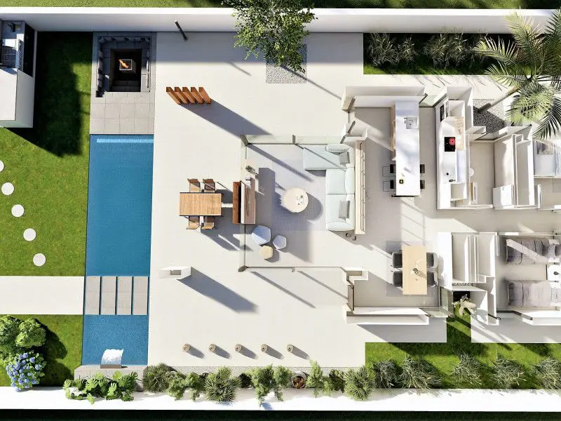 Villa Of 135 M² With Mediter Real Estate Features In San Fulgencio