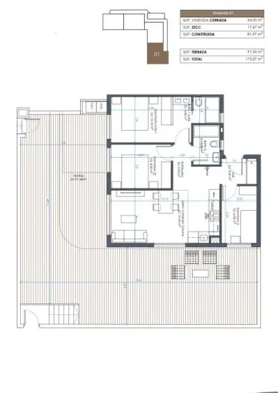 Apartment Of 108 M² In Guardamar Del Segura, Spain