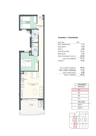 Apartment Of 85 M² In Torrevieja, Spain