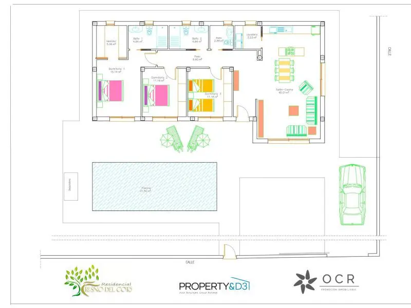 Villa Of 134 M² With Mediterranean Features In Calasparra