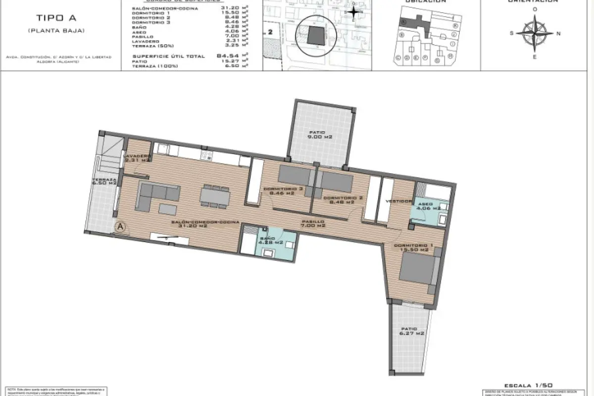 Apartment Of 53 M² In Algorfa, Spain