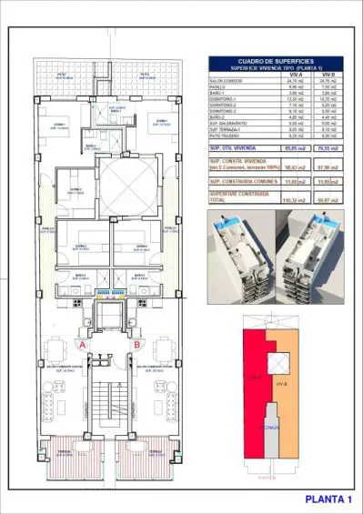 Apartment Of 110 M² In Torrevieja, Spain