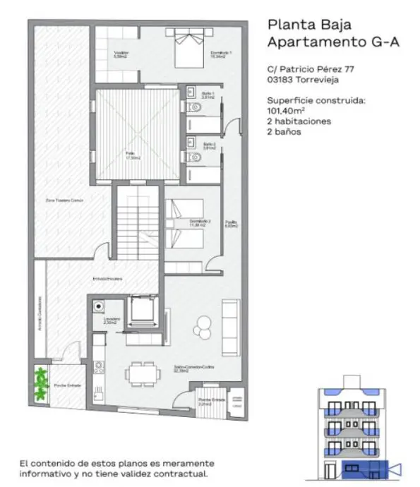 Apartment Of 104 M² In Torrevieja, Spain