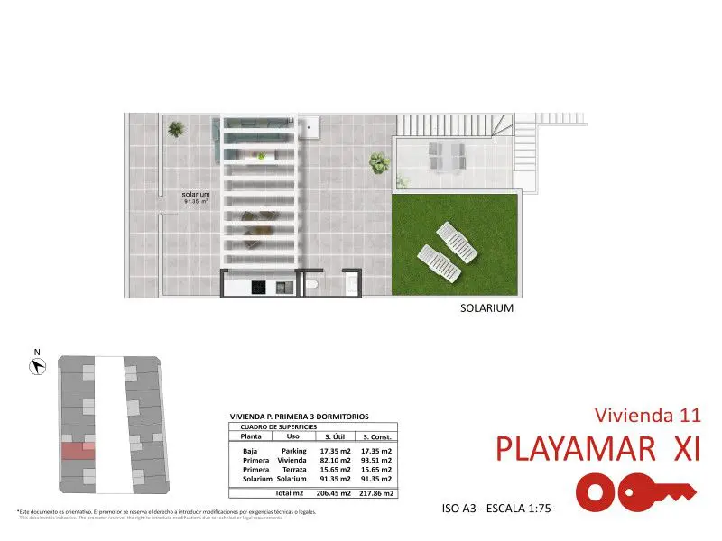 Apartment Of 118 M² In Pilar De La Horadada