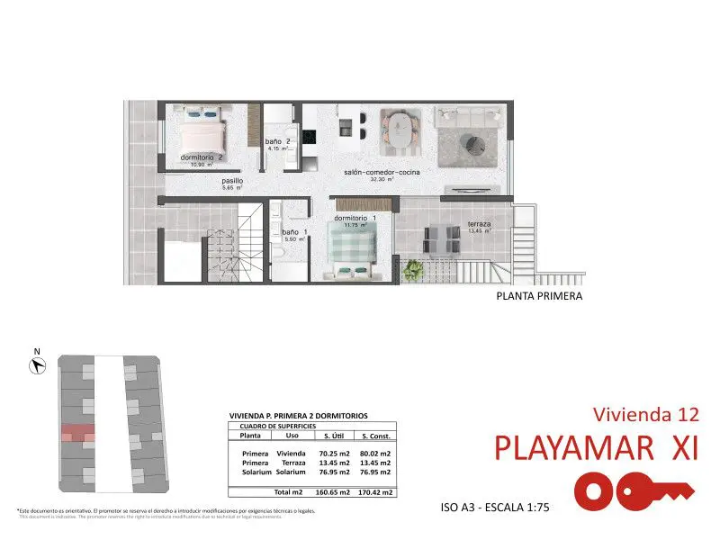 Apartment Of 105 M² In Pilar De La Horadada, Spain
