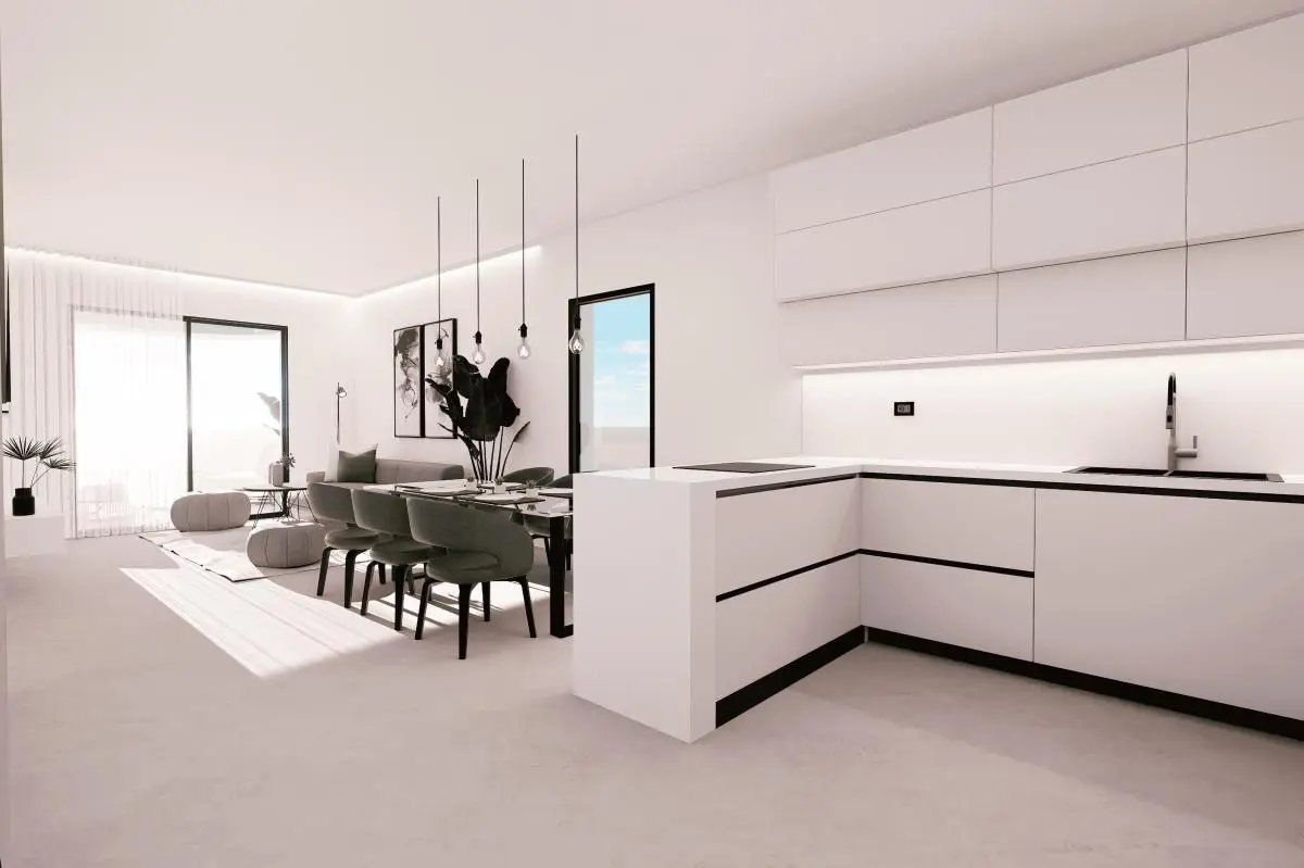 Apartment Of 88 M² With Sea Views In Finestrat, Spain
