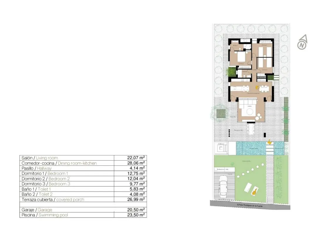 Villa Of 135 M² With Mediter Real Estate Features In San Fulgencio