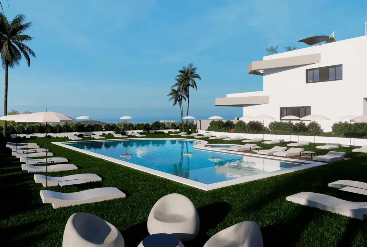 Bungalow Of 210 M² With Sea Views In Finestrat, Spain