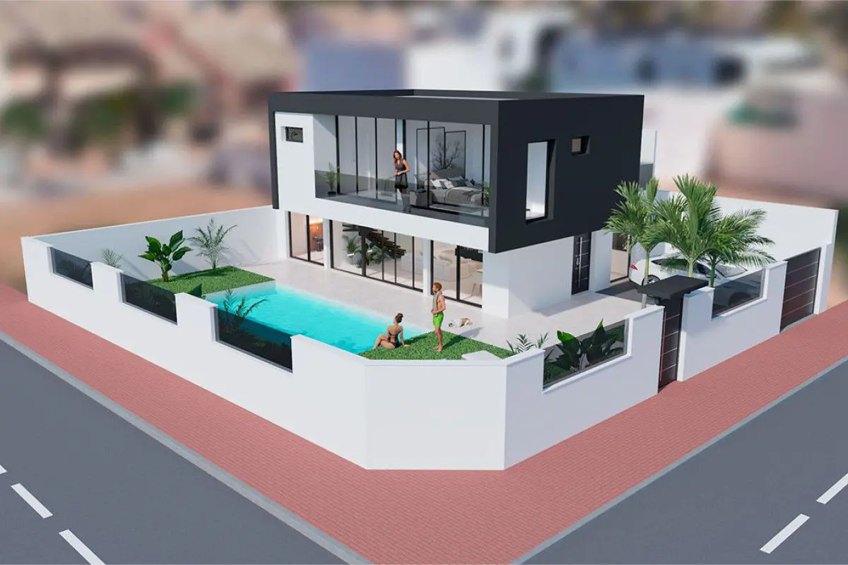 Villa Of 155 M² In San Pedro Del Pinatar, Spain