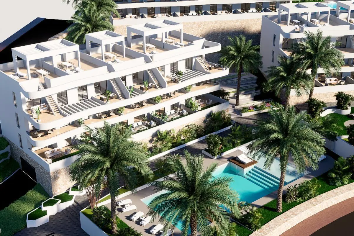 Apartment Of 88 M² With Sea Views In Finestrat, Spain