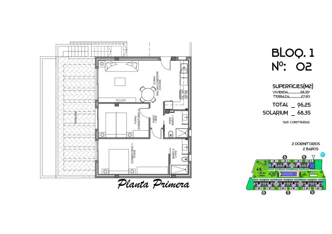 Bungalow Of 96 M² In Algorfa, Spain