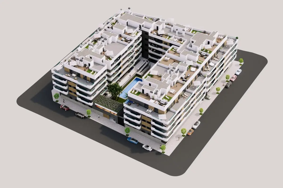 Apartment Of 94 M² In Santa Pola, Spain