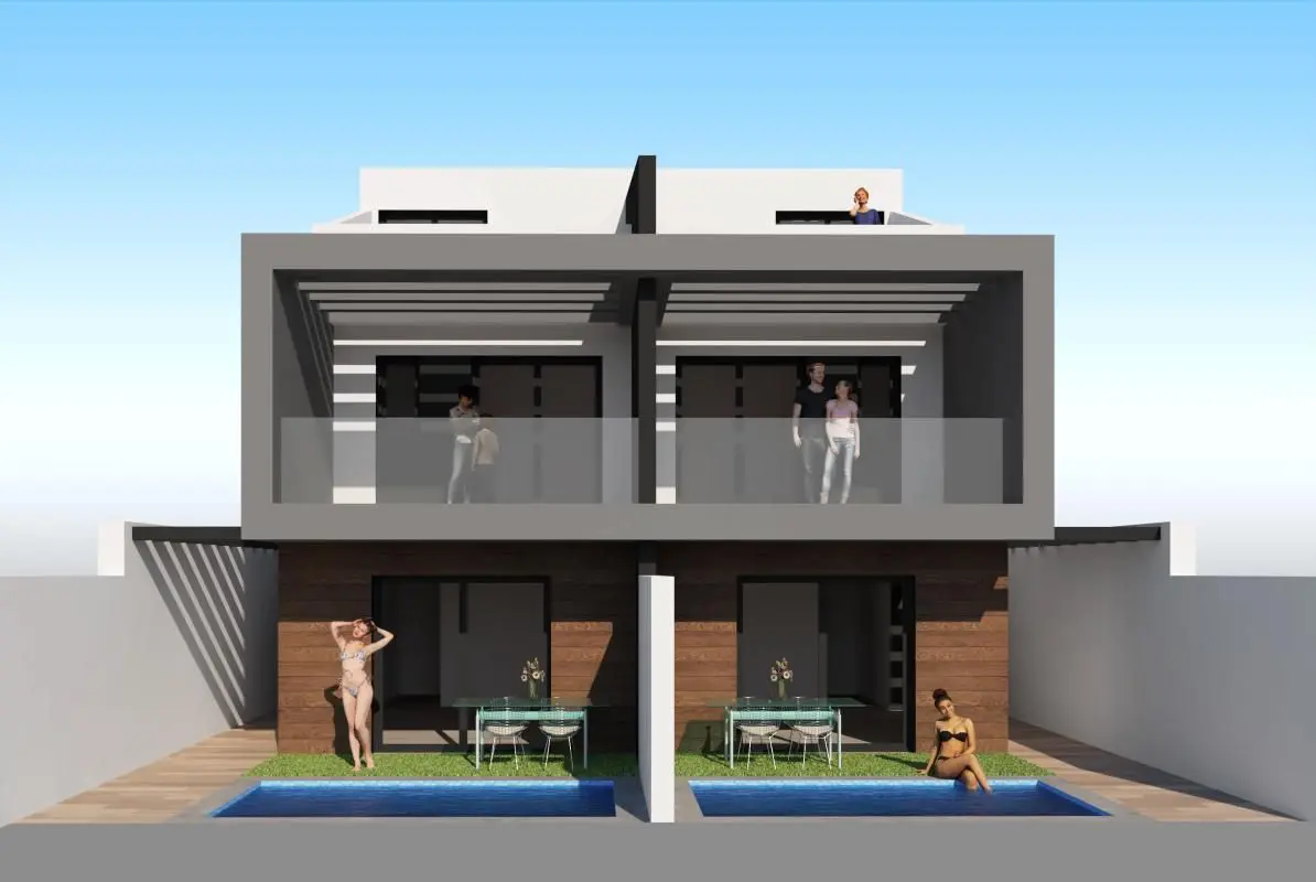 Villa Of 96 M² In Santiago De La Ribera, Spain