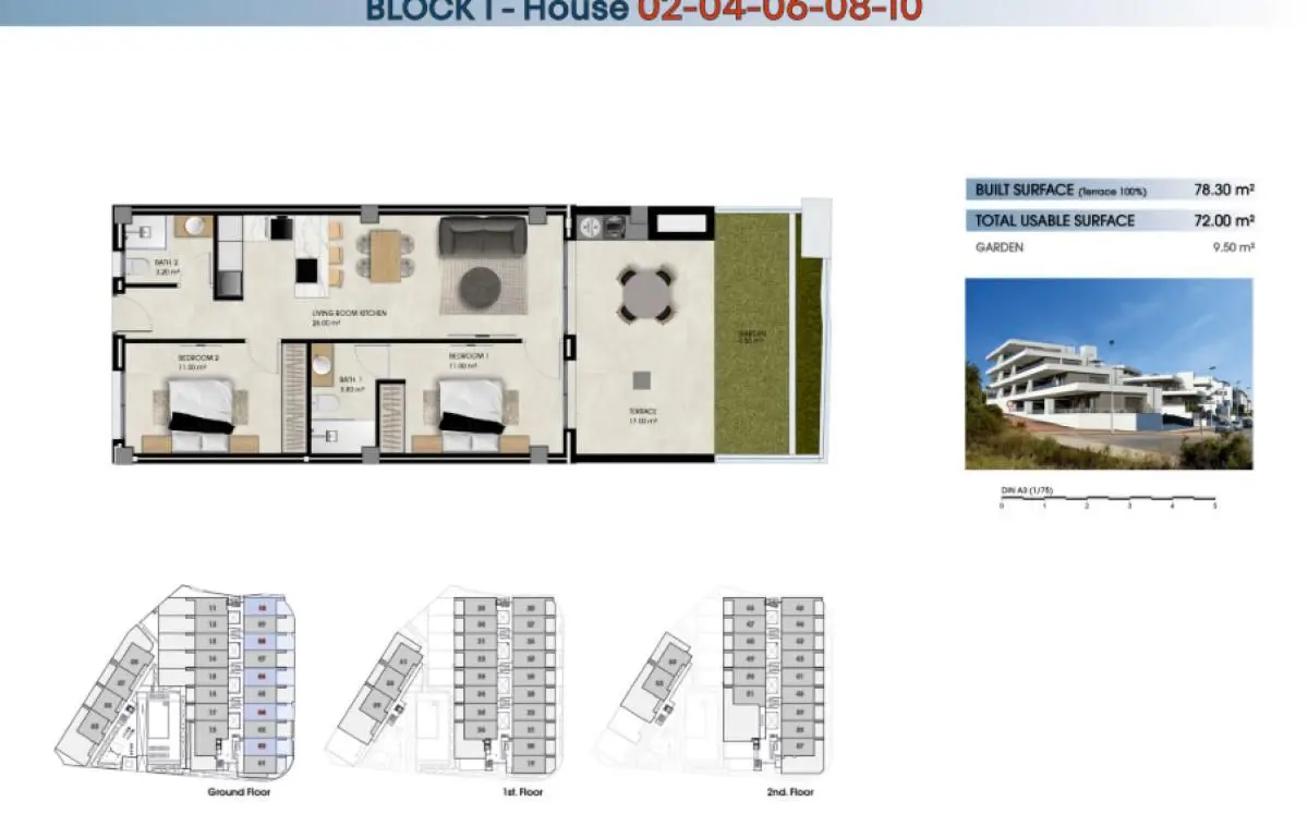 Apartment Of 78 M² In La Marina, Spain