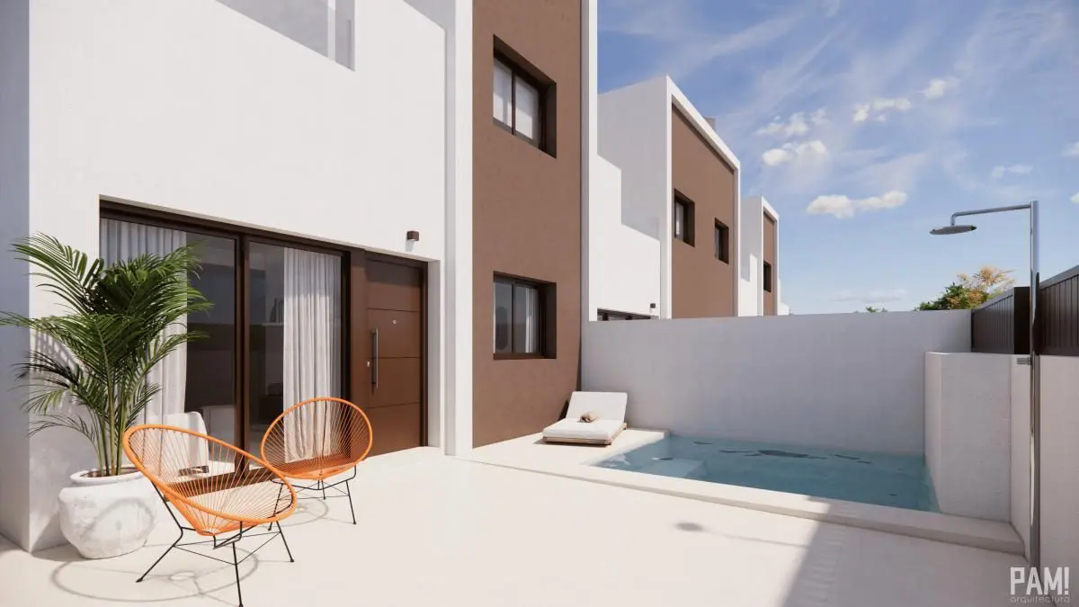 Terraced House Of 90 M² With Features In Pilar De La Horadada, Spain