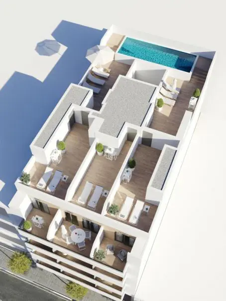 Apartment Of 136 M² With Sea View In Torrevieja, Spain