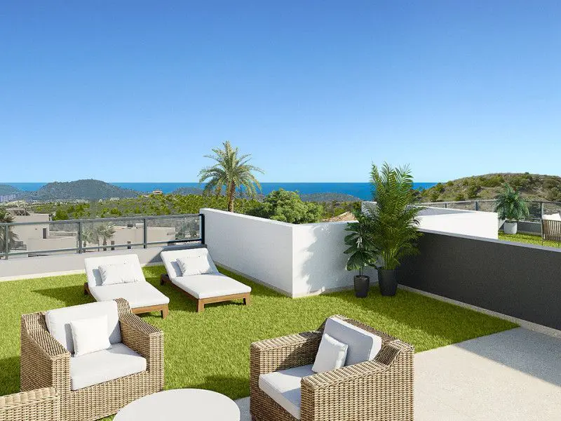 Apartment Of 157 M² With Sea Views In Finestrat, Spain