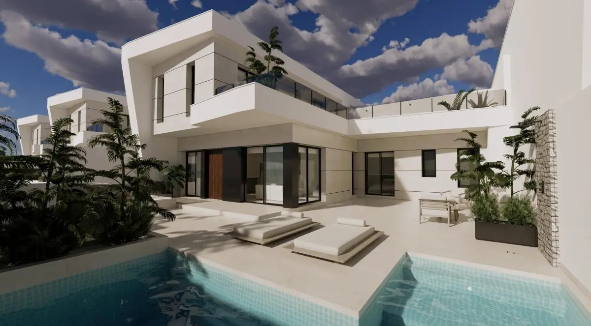 Terraced House Of 183 M² With Sea Views In Dolores, Spain