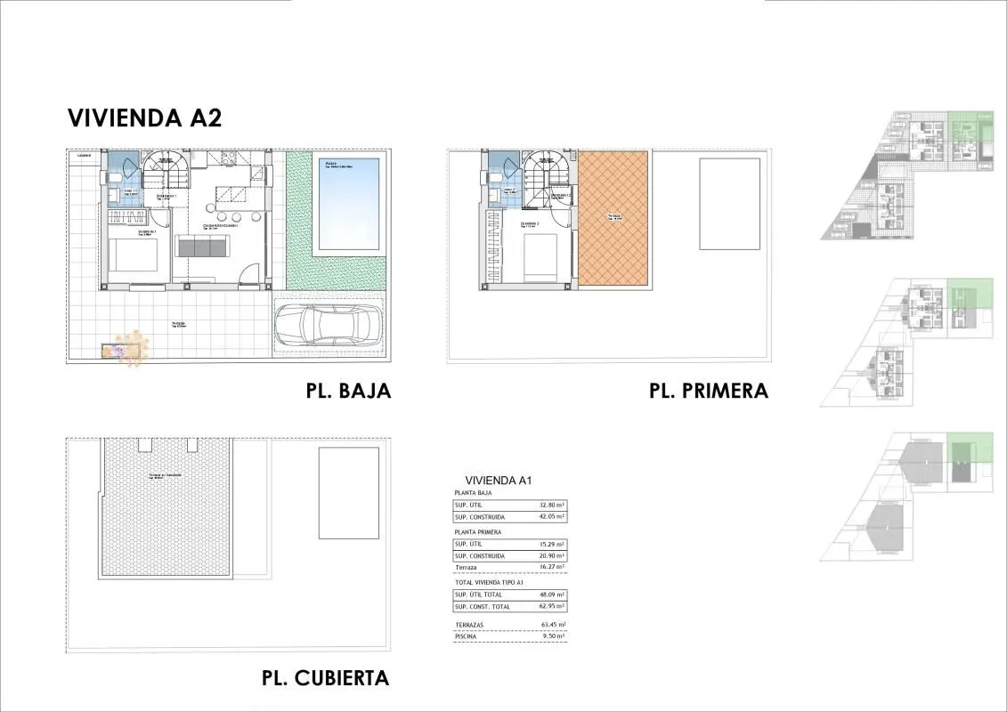 Terraced House Of 65 M² In Puerto De Mazarrón, Spain