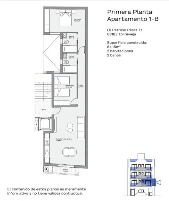 Apartment Of 104 M² In Torrevieja, Spain