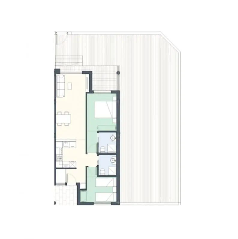 Apartment Of 101 M² In Pilar De La Horadada, Spain