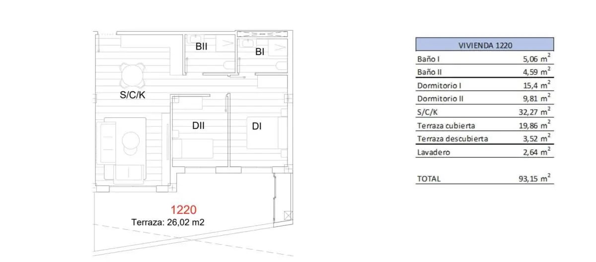 Apartment Of 189 M² In San Miguel De Salinas