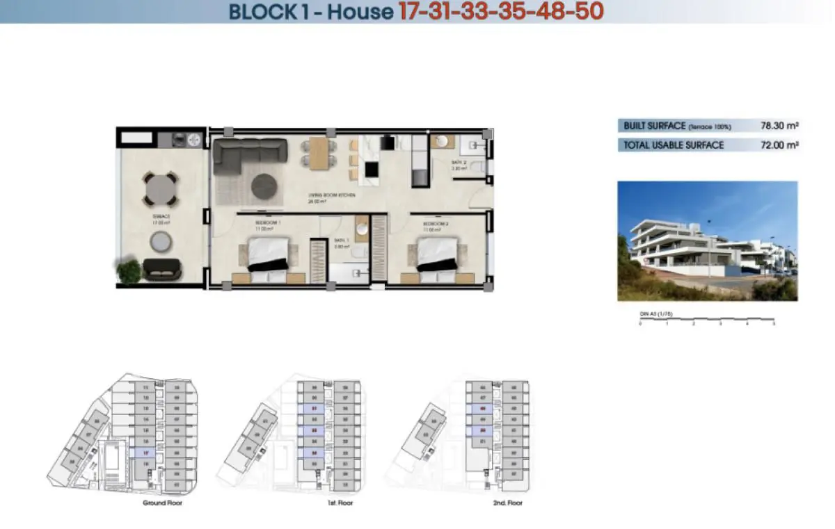 Apartment Of 78 M² In La Marina, Spain