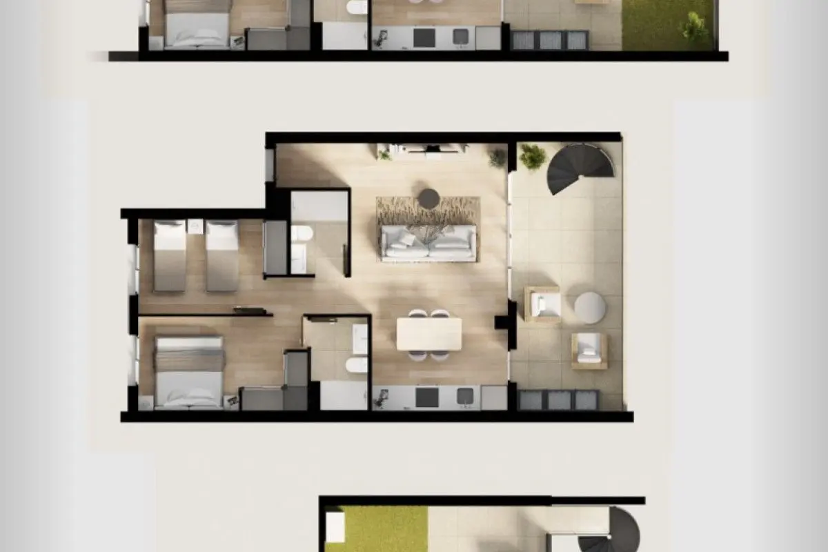Apartment Of 157 M² With Sea Views In Finestrat, Spain