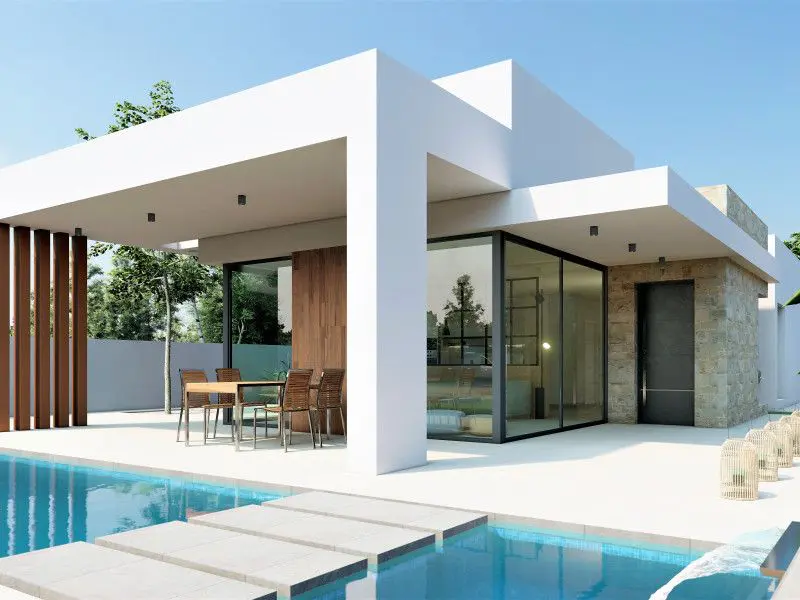 Villa Of 135 M² With Mediter Real Estate Features In San Fulgencio