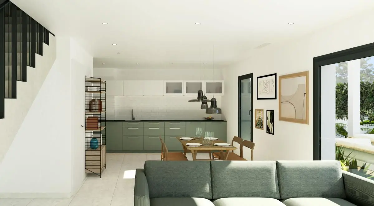 Terraced House Of 96 M² With Sea View In Gran Alacant
