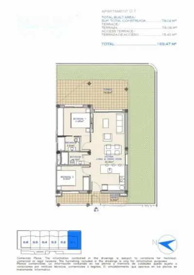 Apartment Of 164 M² In Los Alcázares, Spain