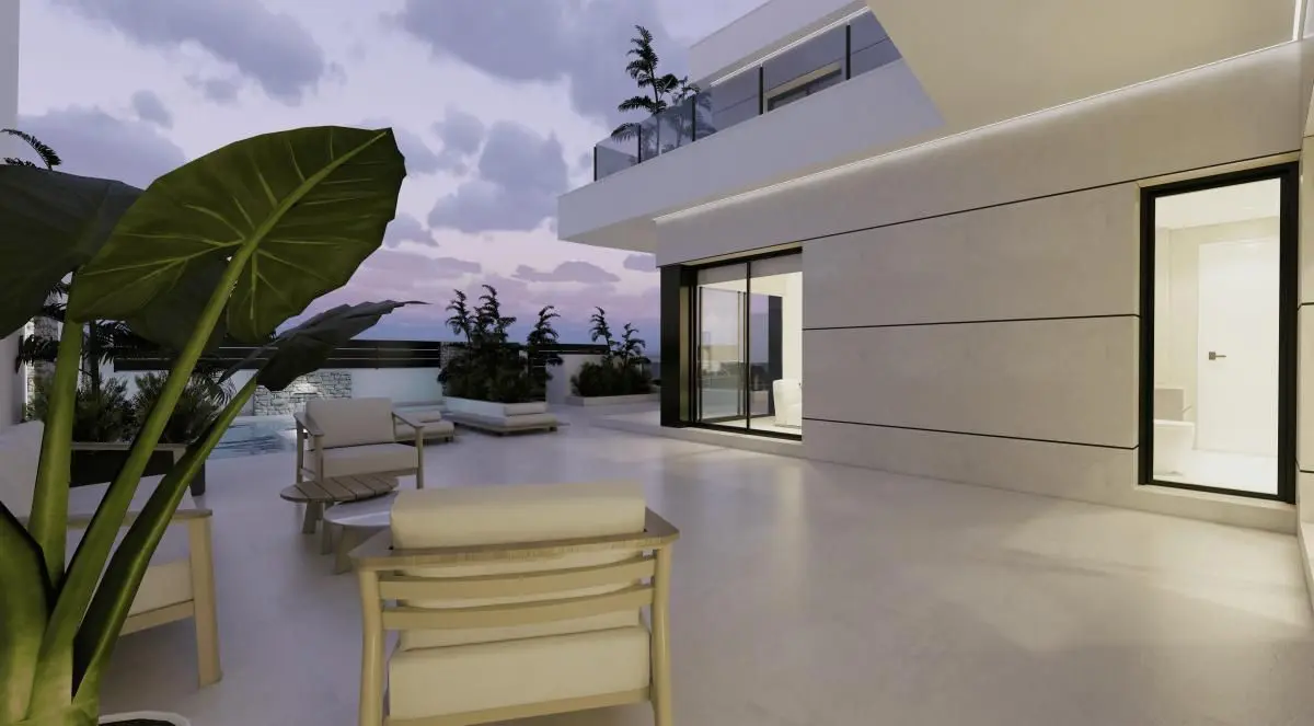 Terraced House Of 183 M² With Sea Views In Dolores, Spain