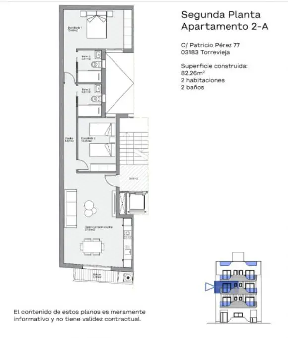 Apartment Of 100 M² In Torrevieja, Spain