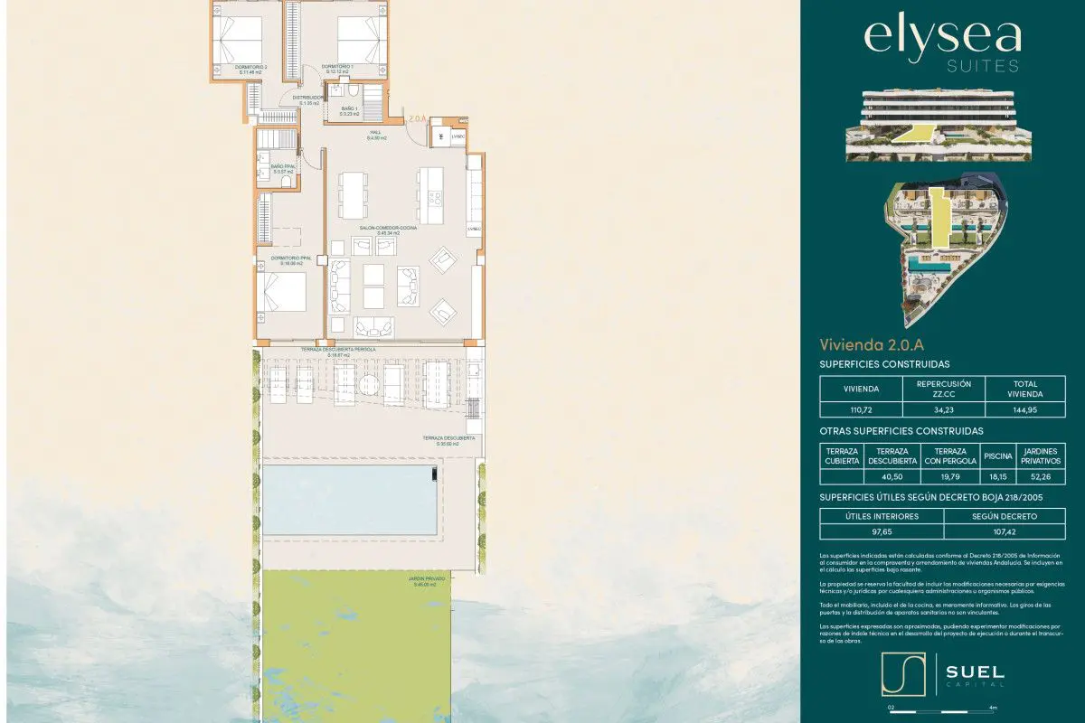Apartment Of 105 M² With Mediterranean Style In Mijas, Spain
