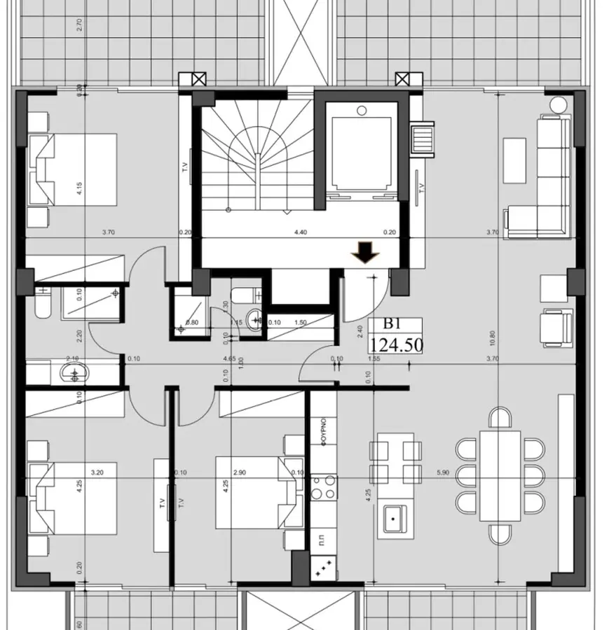 Flat Of 125 M² In Athens