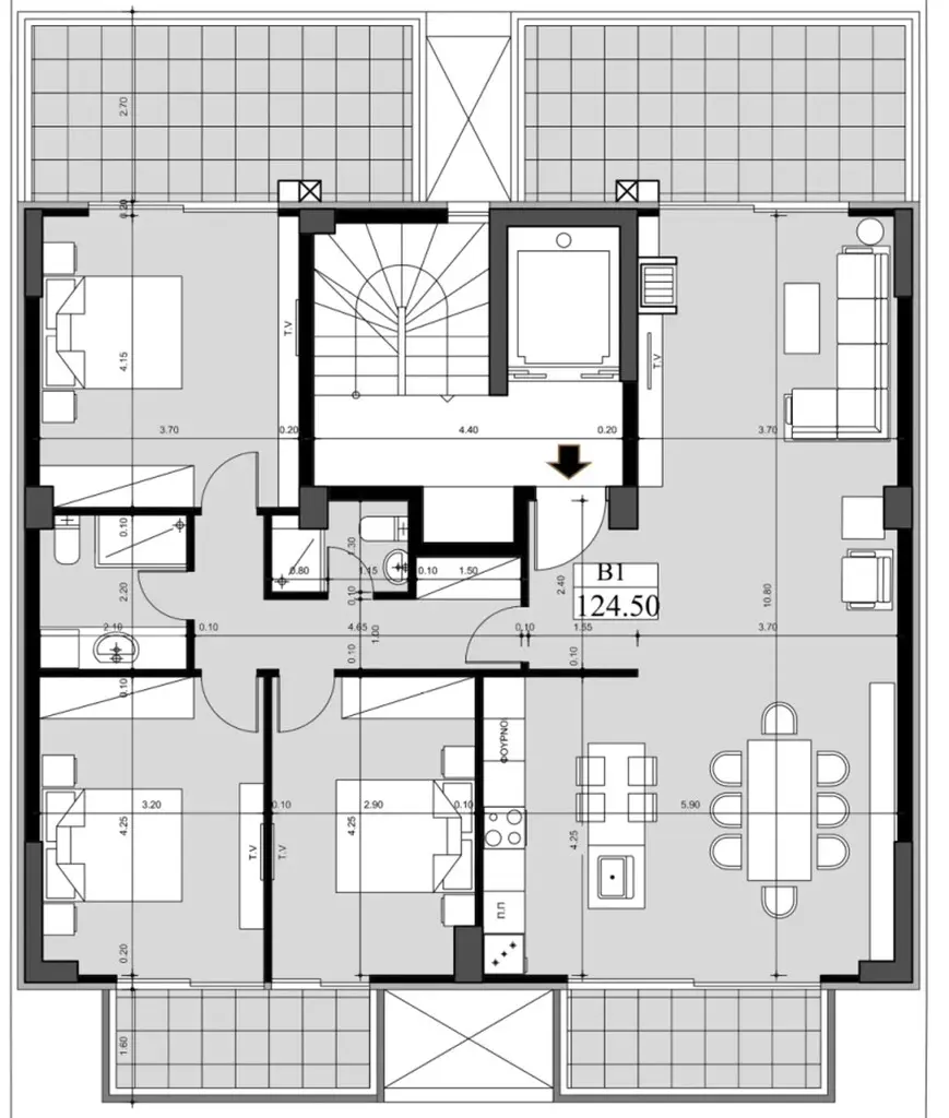 Flat Of 125 M² In Athens