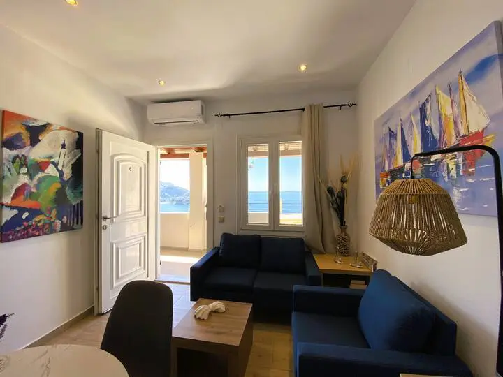 Flat With Sea View In Corfu, 1 Bedroom, 1 Bathroom