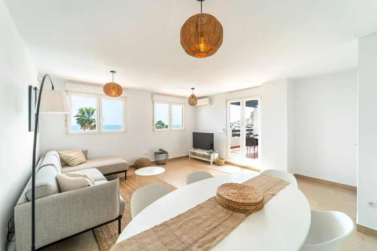 125 M² Apartment In Manilva, Málaga, Spain With Sea View