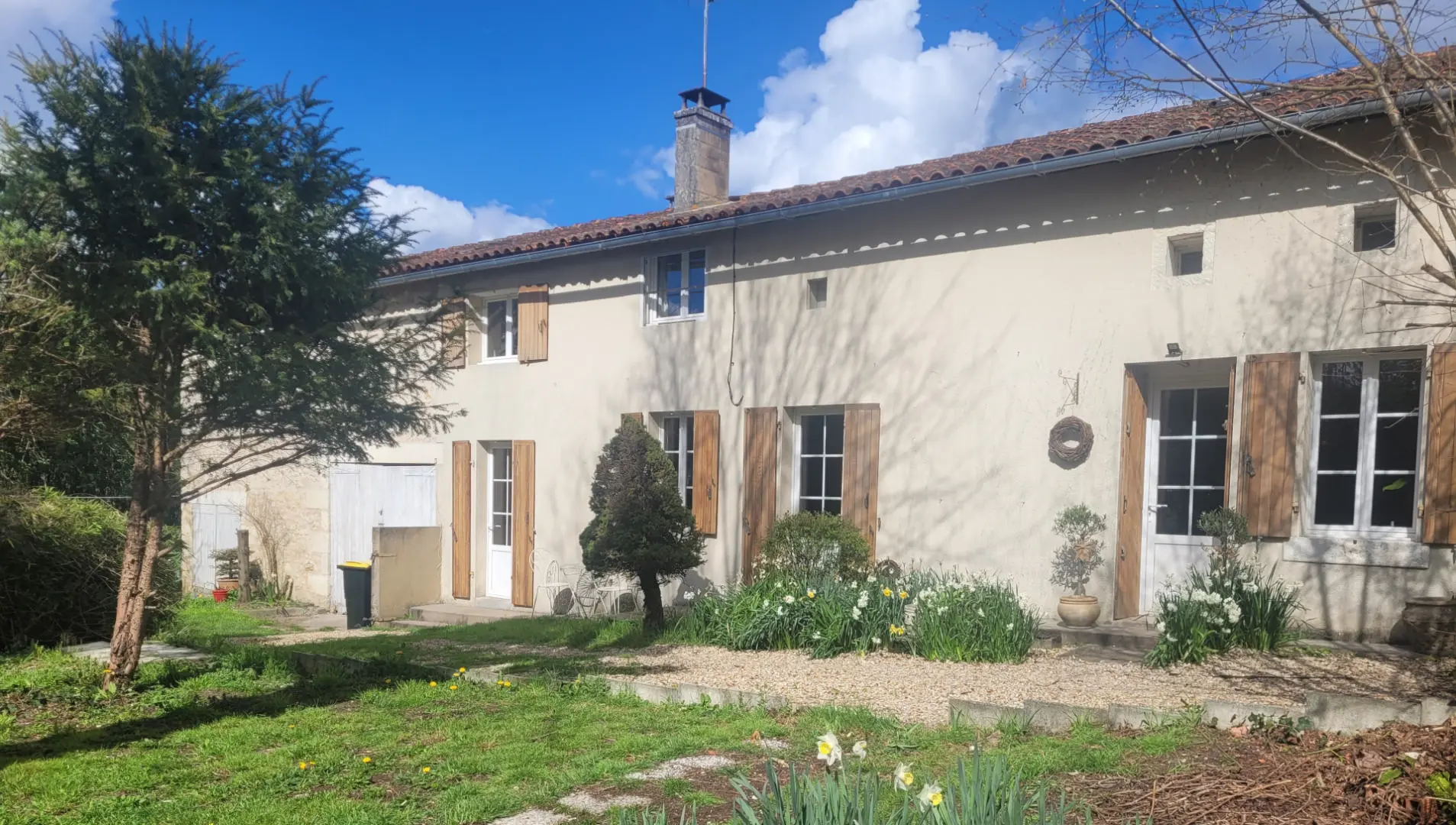 Detached Village House Of 90 M² With South-facing Aspect In South Charente