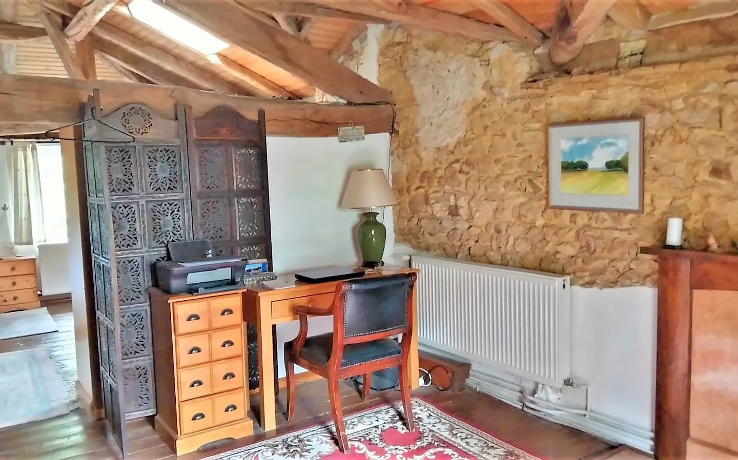 Stone House Of X M² With Outbuildings, Pond, Mature Gardens In Charente