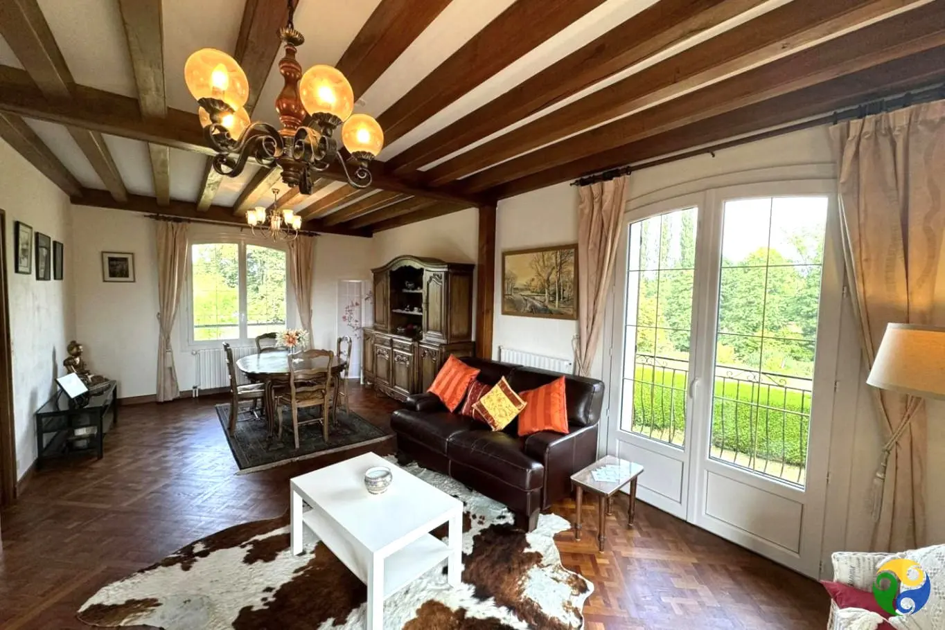Village House Of [size] With Gardens, Views In Haute-vienne, Nr Mortemart