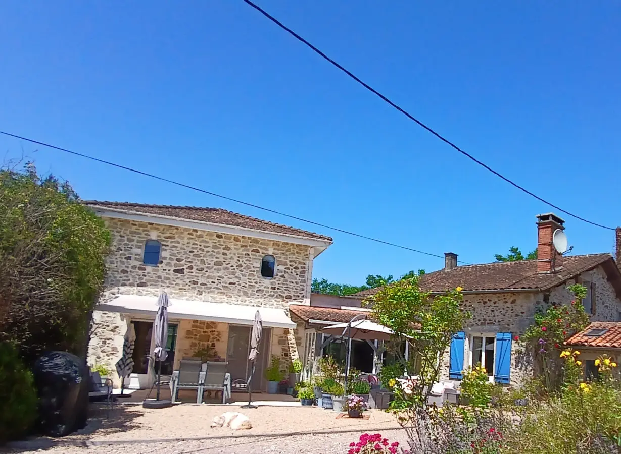 Character House Of 150 M² With Pool, Outbuildings And Garage In Dordogne Village