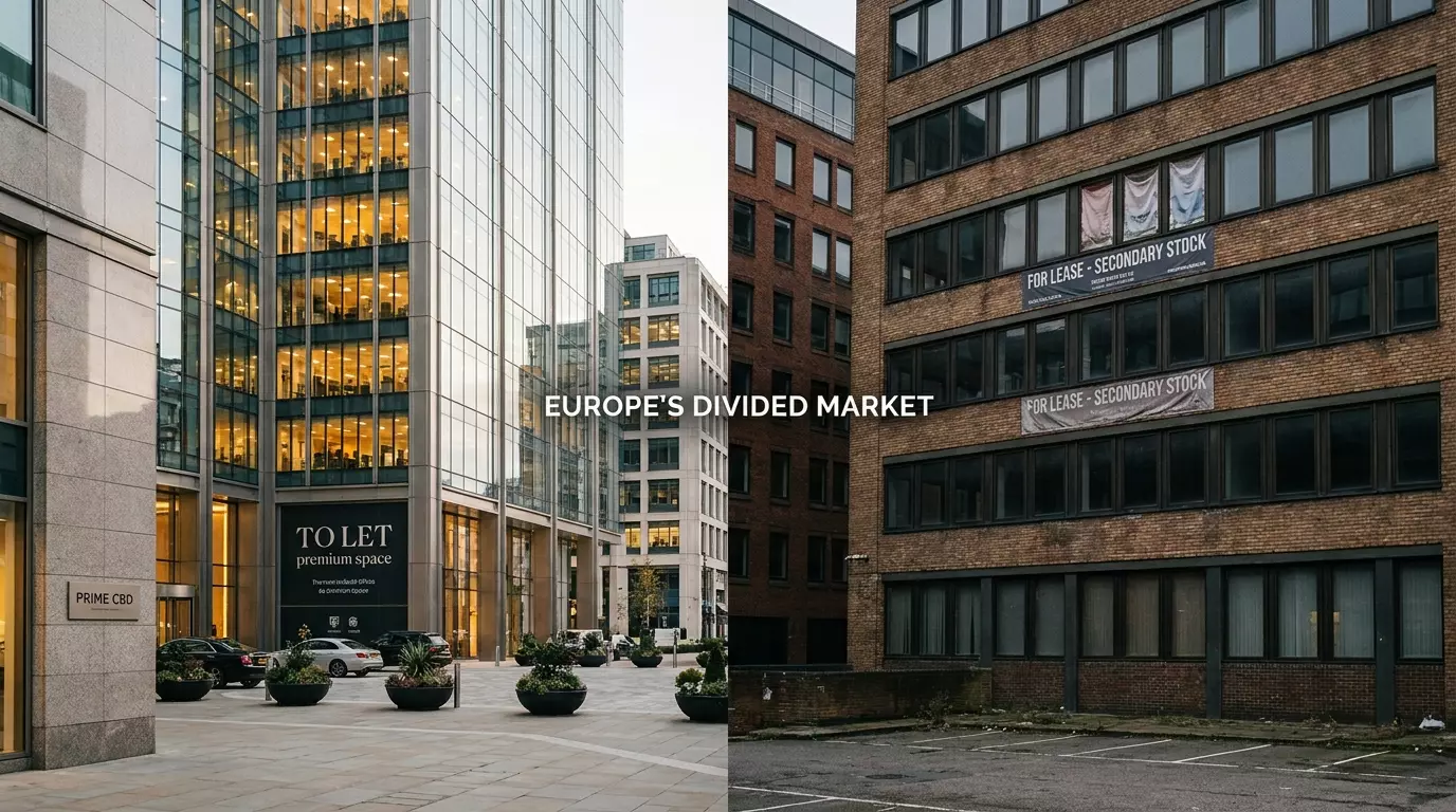 Europe's office market is splitting in two