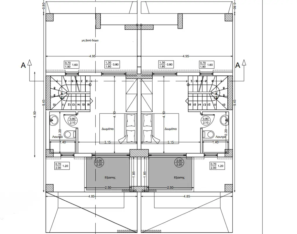 Maisonette Of 100 M² In Chalkidiki