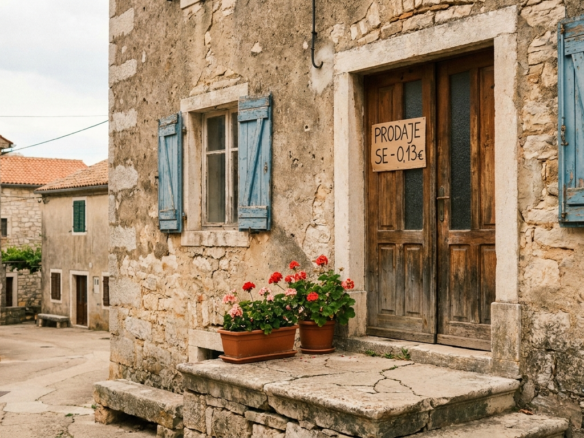 Croatia sells houses for 13 cents and Greece pays families to relocate