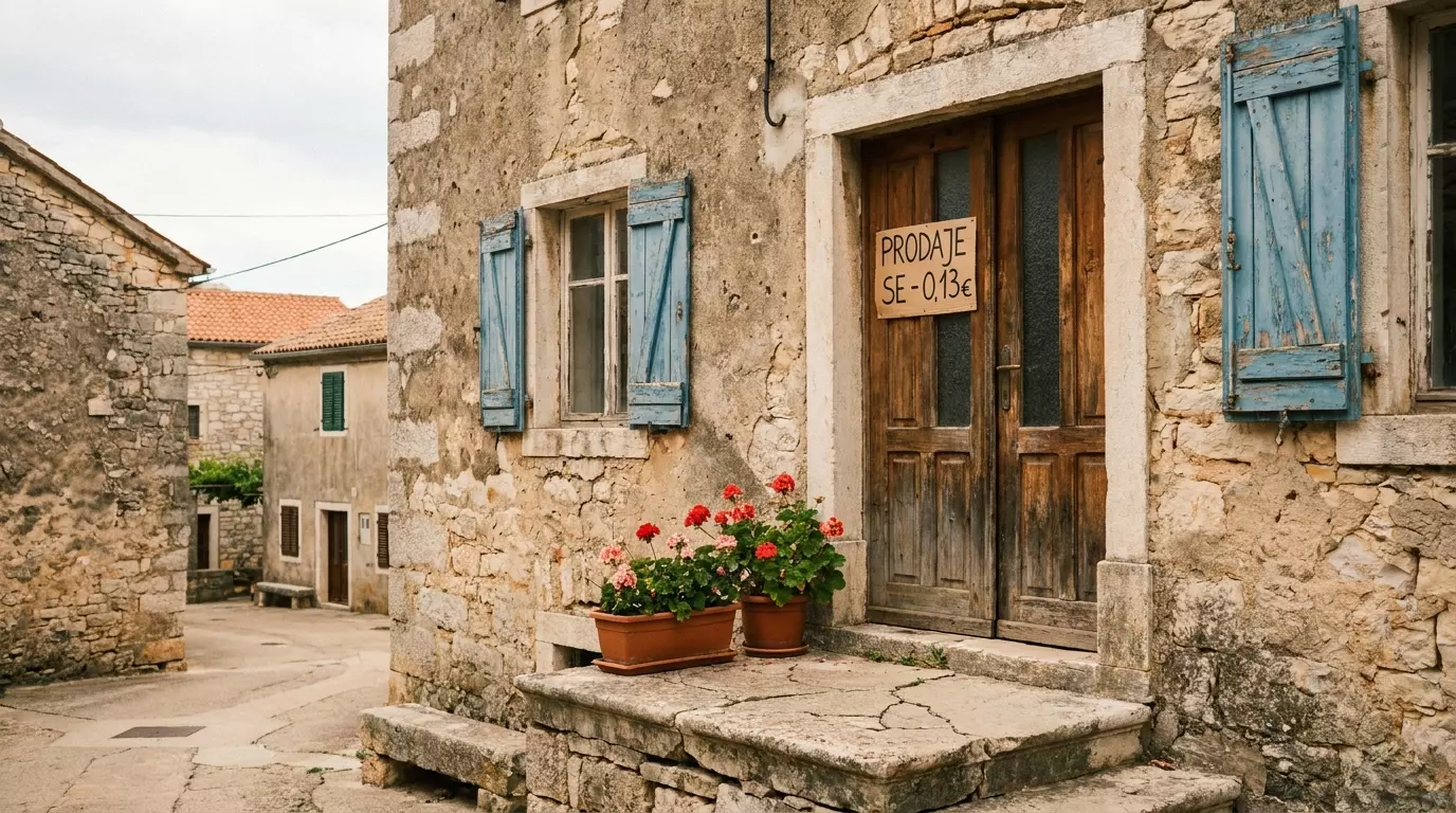 Croatia sells houses for 13 cents and Greece pays families to relocate