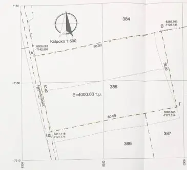 Land Of 4000 M² In The Suburbs Of Thessaloniki