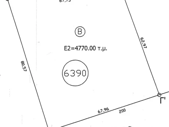 Land Of 4770 M² In The Suburbs Of Thessaloniki