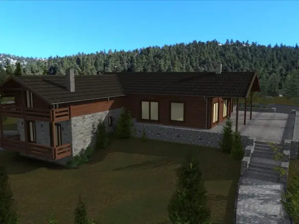 Detached House Of 400 M² In Arachova